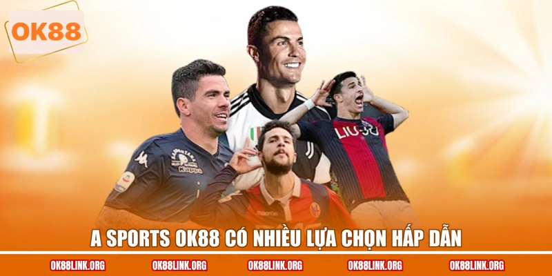 A Sports OK88 có nhiều lựa chọn hấp dẫn