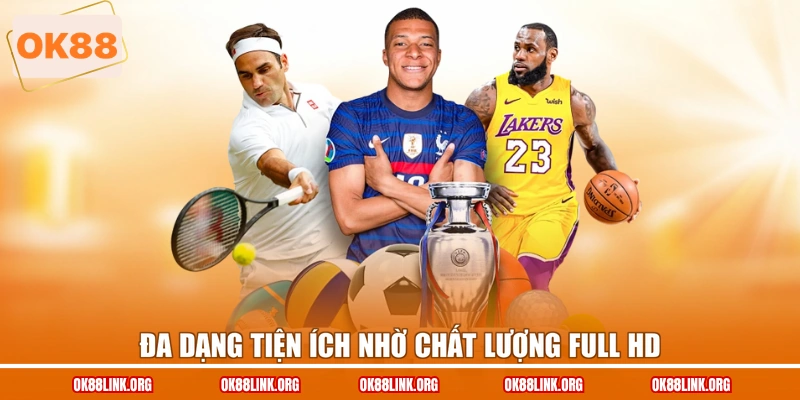 Đa dạng tiện ích nhờ chất lượng full HD