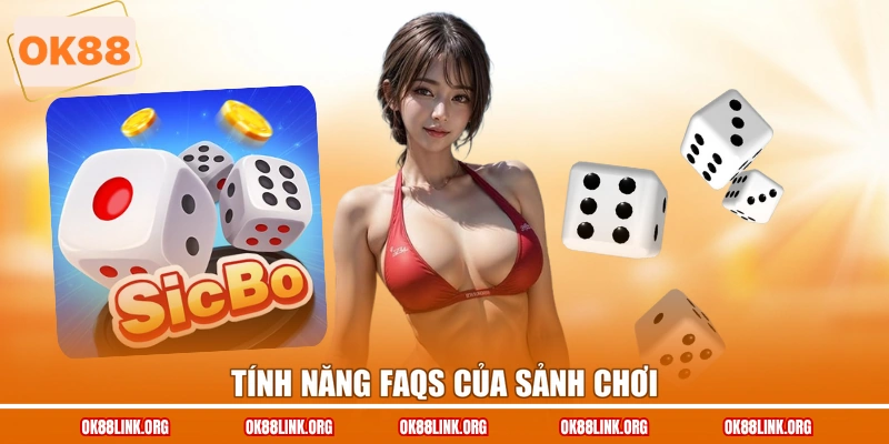 Tính năng FAQs của sảnh chơi