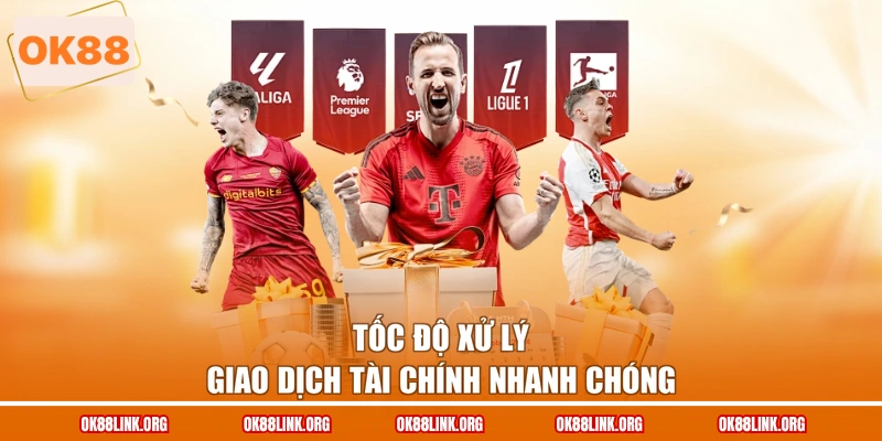 Tốc độ xử lý giao dịch tài chính nhanh chóng